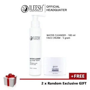 ILEESH Water Cleanser And Face Cream
